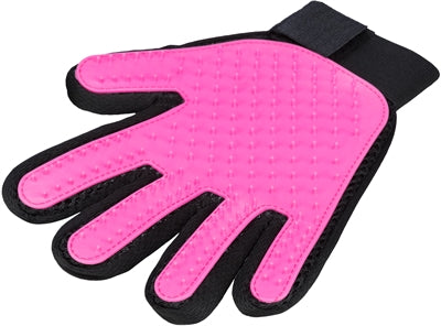 Trixie Pflegehandschuh Mesh Material / Tpr Rosa / Schwarz