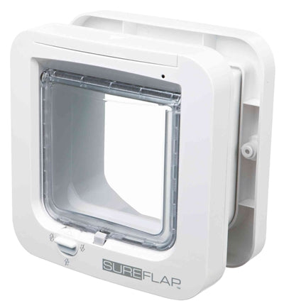 Trixie Sureflap 4-Wege-Tierklappe Mit Mikrochip-Erkennung Weiss
